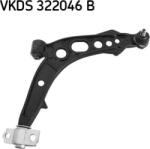 SKF VKDS 322046 B - Brat, suspensie roata - BRAT SUSPENSIE ROATA - compatibil Fiat. Lancia - SKF-VKDS 322046 B (SKFVKDS322046B)