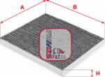 Sofima S 4273 CA - FILTRU AER POLEN CARBON ACTIV - compatibil Toyota - Sofima-S 4273 CA (SOFIMAS4273CA)