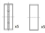 FAI BM1058-STD - Cuzineti, arbore cotit - FAI-BM1058-STD (FAIBM1058STD)