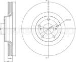 Delphi BG4235 - Disc frana - Brake Disc - Delphi-BG4235 (DELPHIBG4235)