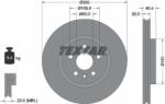 Textar 92277205 - Disc frana Fata - stanga / dreapta - OPEL ASTRA K. ASTRA K - KOMBI 1.0 - 1.6D 06.15 - - Textar-92277205 (TEXTAR92277205)