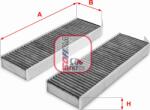Sofima S 4172 CA - FILTRU. AER HABITACLU - compatibil Citroen - Sofima-S 4172 CA (SOFIMAS4172CA)