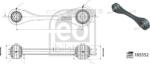 FEBI Bilstein 185552 - Brat, suspensie roata - BRAT SUSPENSIE ROATA FEBI - FEBI Bilstein-185552 (FEBIBILSTEIN185552)