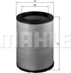 MAHLE LX 1600 - FILTRU AER - compatibil Volvo - MAHLE-LX 1600 (MAHLELX1600)