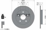 Textar 92164103 - Disc frana spate - stanga / dreapta - fara pivot de fixare a rotii TOYOTA AURIS. COROLLA 1.3 - 2.2D 10.06 - 08.19 - Textar-92164103 (TEXTAR92164103)