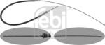 FEBI Bilstein 48331 - Cablu, frana de parcare - Cable Pull. parking brake - FEBI Bilstein-48331 (FEBIBILSTEIN48331)