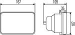 HELLA 1AB 003 177-001 - Insertie, far - HELLA-1AB 003 177-001 (HELLA1AB003177001)