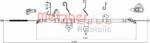 Cofle 17.1569 - Cablu, frana de parcare - CABLU FRANA DE PARCARE - compatibil Toyota - Cofle-17.1569 (COFLE171569)