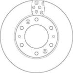 TRW DF6962S - Disc frana - TRW SINGLE - compatibil Hyundai - TRW-DF6962S (TRWDF6962S)