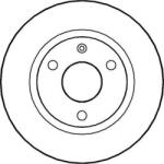 Ferodo DDF132C - Disc frana - Ferodo-DDF132C (FERODODDF132C)