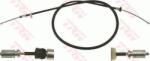 TRW GCH2523 - Cablu, frana de parcare - Cablu frana de mana spate - stanga / dreapta - 1707mm - 1425mm. tip frana. disc PEUGEOT 206 1.4 - 2.0 04.99 - - TRW-GCH2523 (TRWGCH2523)