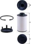 MAHLE HX 286 KIT - Filtru hidraulic, cutie de viteze automata - MAHLE-HX 286 KIT (MAHLEHX286KIT)