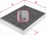 Sofima FILTRU AER POLEN CARBON ACTIV - compatibil Volvo - Sofima-S 4293 CA (SOFIMAS4293CA)