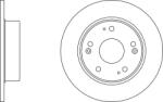 Textar 92227603 - Disc frana - PRO - compatibil Honda - Textar-92227603 (TEXTAR92227603)