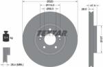 Textar 92237805 - Disc frana Fata - stanga / dreapta - HYUNDAI GRANDEUR. I20 III. I40 I. I40 I CW. IX35. KONA. KONA - SUV. NEXO. SONATA VI. SONATA VII. KIA CADENZA - Textar-92237805 (TEXTAR92237805)