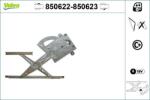 VALEO 850622 - Mecanism actionare geam - VALEO-850622 (VALEO850622)