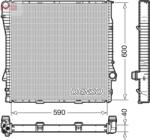 Denso DRM05112 - RADIATOR. RACIRE MOTOR - compatibil 1439101 - Denso-DRM05112 (DENSODRM05112)