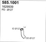 ASSO 585.1001 - RACORD EVACUARE - compatibil 1629939 - ASSO-585.1001 (ASSO5851001)
