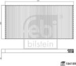 FEBI Bilstein 184189 - Filtru, aer habitaclu - FILTRU AER HABITACLU FEBI - compatibil Mercedes - FEBI Bilstein-184189 (FEBIBILSTEIN184189)