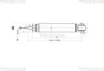 Triscan 8705 16201 - AMORTIZOR - compatibil Ford - Triscan-8705 16201 (TRISCAN870516201)