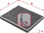 Sofima S 4264 CA - FILTRU AER POLEN CARBON ACTIV - compatibil Subaru. Toyota - Sofima-S 4264 CA (SOFIMAS4264CA)