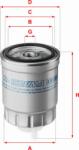 Sofima Filtru combustibil - Sofima-S 2810 NR (SOFIMAS2810NR)