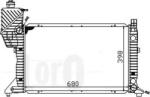 Loro 054-017-0016 - Radiator, racire motor - Loro-054-017-0016 (LORO0540170016)