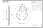 AISIN E6F530S - Disc frana - AISIN-E6F530S (AISINE6F530S)