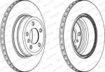 ATE Disc frana spate - stanga / dreapta - BMW X5 E70. X5 F15. F85. X6 E71. E72. X6 F16. F86 3.0 - 4.8 10.06 - 07.19 - ATE-24.0124-0216.1 (ATE24012402161)