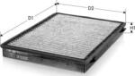 Tecneco Filters CK8717C - Filtru, aer habitaclu - FILTRU AER CABINA CARBON ACTIV - TECNECO - compatibil Mercedes-Benz - Tecneco Filters-CK8717C (TECNECOFILTERSCK8717C)