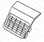 Covind AIR INLET GRILLE NEW DAILY 90-COVIND-A. M. - compatibil Iveco - Covind-038/141 (COVIND038141)
