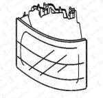 Covind C39/755 - HEAD LIGHT ST DAILY S2000-COVIND-A. M. - compatibil Iveco - Covind-C39/755 (COVINDC39755)