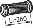 Dinex 54209 - FURTUN FLEXIBIL. SISTEM DE ESAPAMENT - compatibil Mercedes - Dinex-54209 (DINEX54209)
