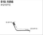 ASSO 510.1056 - RACORD EVACUARE - compatibil Iveco - ASSO-510.1056 (ASSO5101056)