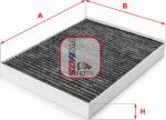 Sofima FILTRU. AER HABITACLU - compatibil Audi. Porsche. Vw - Sofima-S 4148 CA (SOFIMAS4148CA)