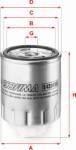 Sofima FILTRU COMBUSTIBIL - compatibil Iveco - Sofima-S 4329 NR (SOFIMAS4329NR)