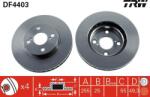 TRW DF4403 - DISC FRANA - compatibil Toyota - TRW-DF4403 (TRWDF4403)