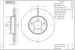 AISIN K6F915S - Disc frana - AISIN-K6F915S (AISINK6F915S)