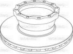 FEBI Bilstein 10989 - Disc frana - Brake Disc - FEBI Bilstein-10989 (FEBIBILSTEIN10989)