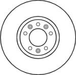 Bosch 0 986 479 266 - Disc frana - BOSCH-0 986 479 266 (BOSCH0986479266)