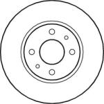 Textar 92034203 - Disc frana spate - stanga / dreapta - fara pivot de fixare a rotii ALFA ROMEO 156. 164. FIAT BRAVO II. CROMA. LINEA. MULTIPLA. STILO. LANCIA DE - Textar-92034203 (TEXTAR92034203)