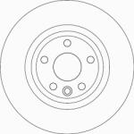 TRW DF6947 - Disc frana - Brake Disc - TRW-DF6947 (TRWDF6947)