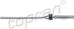 Topran 631 763 - Cablu, frana de parcare - CABLU. FRANA DE PARCARE HANS PRIES - compatibil Ford - Topran-631 763 (TOPRAN631763)