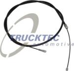 TRUCKTEC 02.35. 318 - Cablu, frana de parcare - CABLU. FRANA DE PARCARE - TRUCKTEC-02.35. 318 (TRUCKTEC0235318)