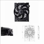 TYC 825-0014 - Ventilator, radiator - VENTILATOR. RADIATOR - compatibil Opel - TYC-825-0014 (TYC8250014)