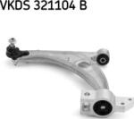 SKF VKDS 321104 B - Brat, suspensie roata - Brat suspensie fata stanga inferior 15.3 mm SEAT ALHAMBRA. VW CC B7. PASSAT ALLTRACK B7. PASSAT B6. PASSAT B7. PASSAT B7 - KOMBI - SKF-VKDS 321104 B (SKFVKDS321