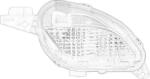 TOYOTA 815810D220 - LAMPA DREAPTA BARA SPATE - O. E. TOYOTA - compatibil Toyota - TOYOTA-815810D220 (TOYOTA815810D220)
