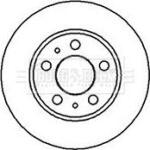 ATE DISC FRANA LIVRABIL NUMAI PERECHE - compatibil Volvo - ATE-24.0122-0127.1 (ATE24012201271)