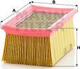 MAHLE LX 984/2 - FILTRU AER - compatibil Bmw - MAHLE-LX 984/2 (MAHLELX9842)