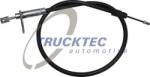 TRUCKTEC 02.35. 343 - Cablu, frana de parcare - CABLU. FRANA DE PARCARE - TRUCKTEC-02.35. 343 (TRUCKTEC0235343)